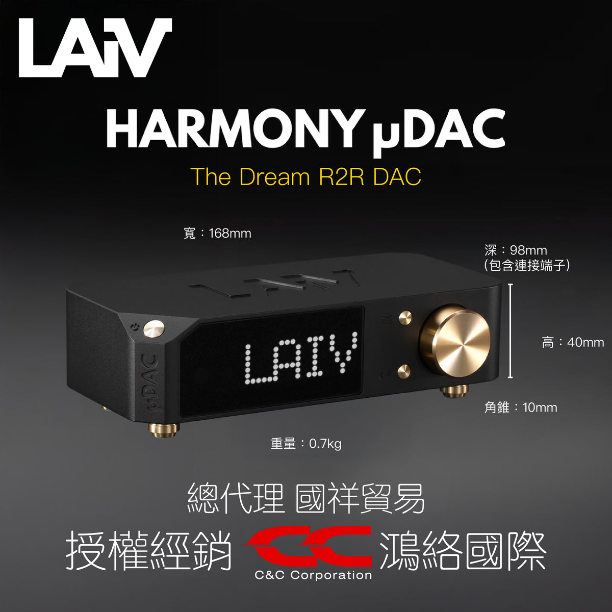 LAiV Harmony µDAC