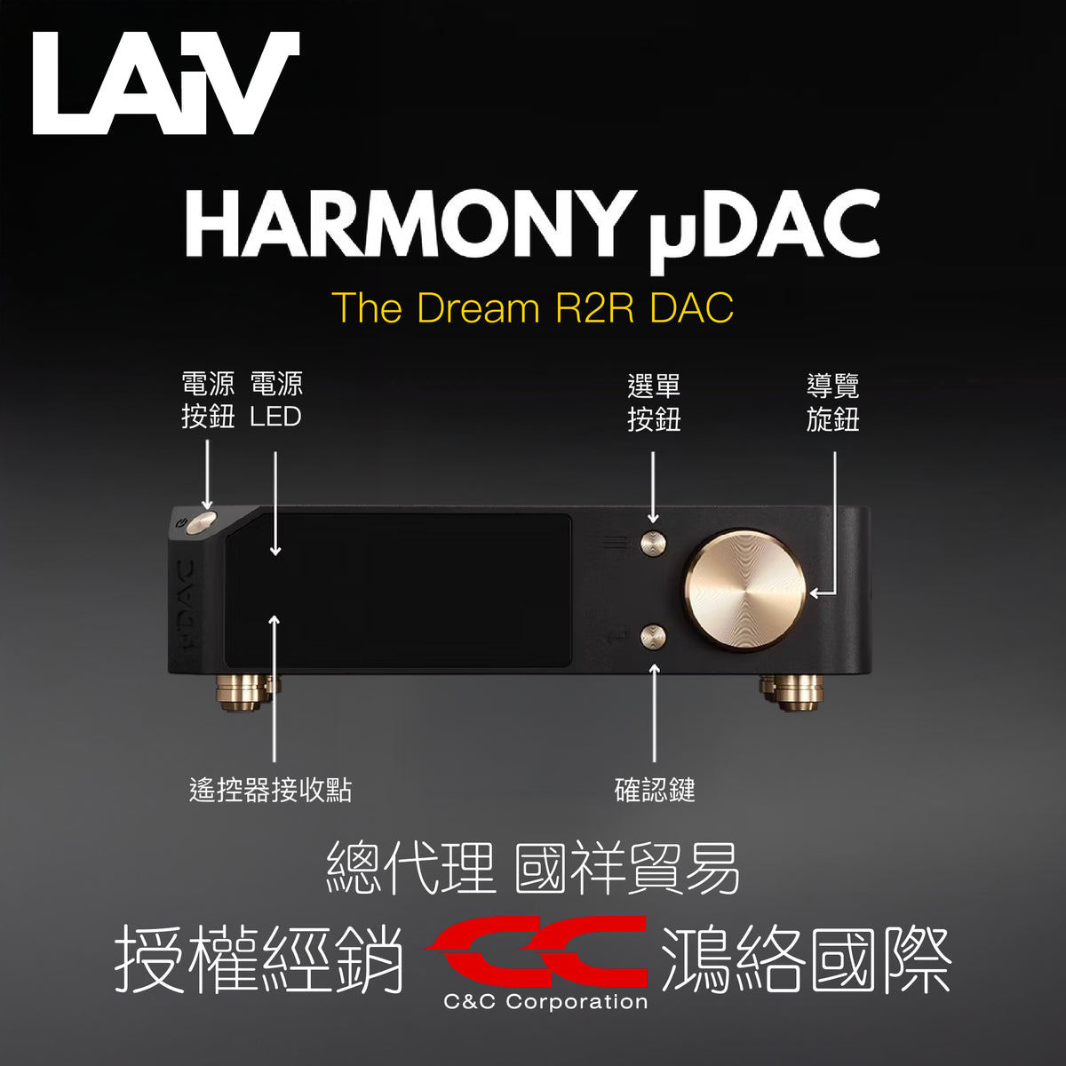 LAiV Harmony µDAC