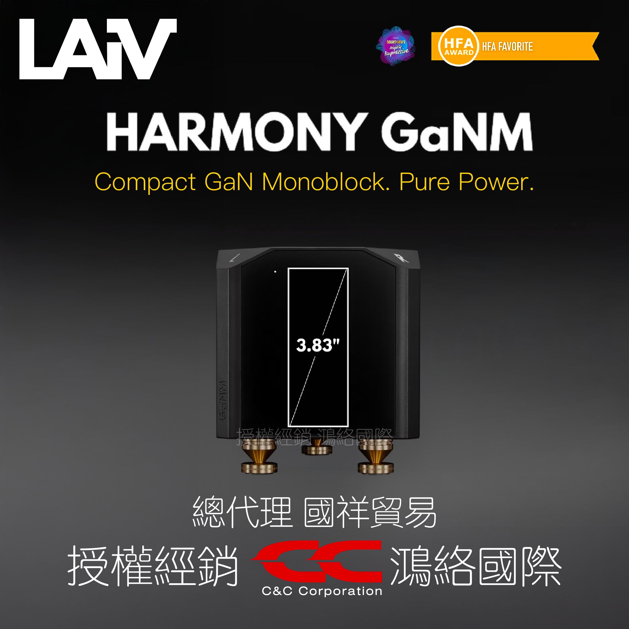 LAiV HARMONY GaNM