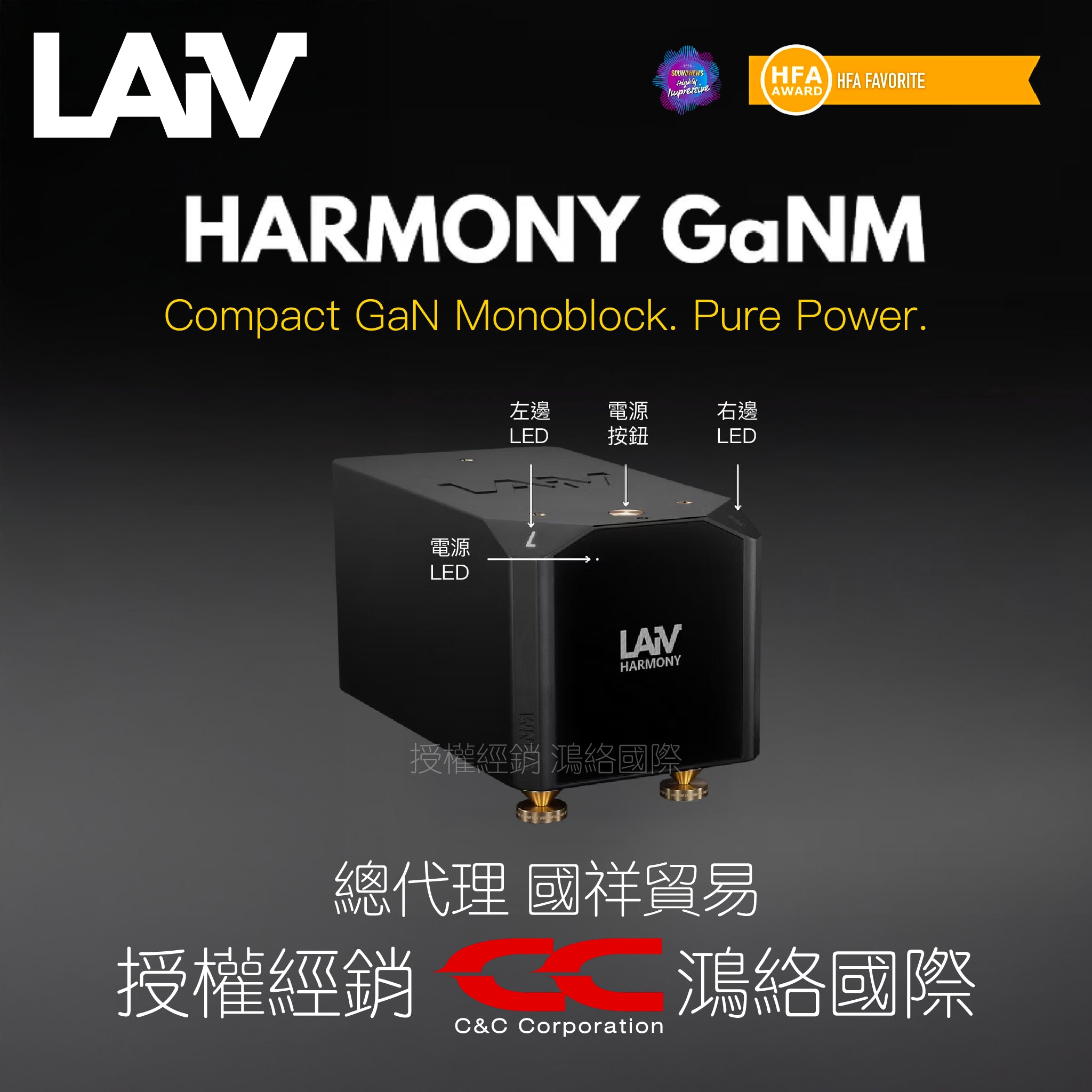 LAiV HARMONY GaNM