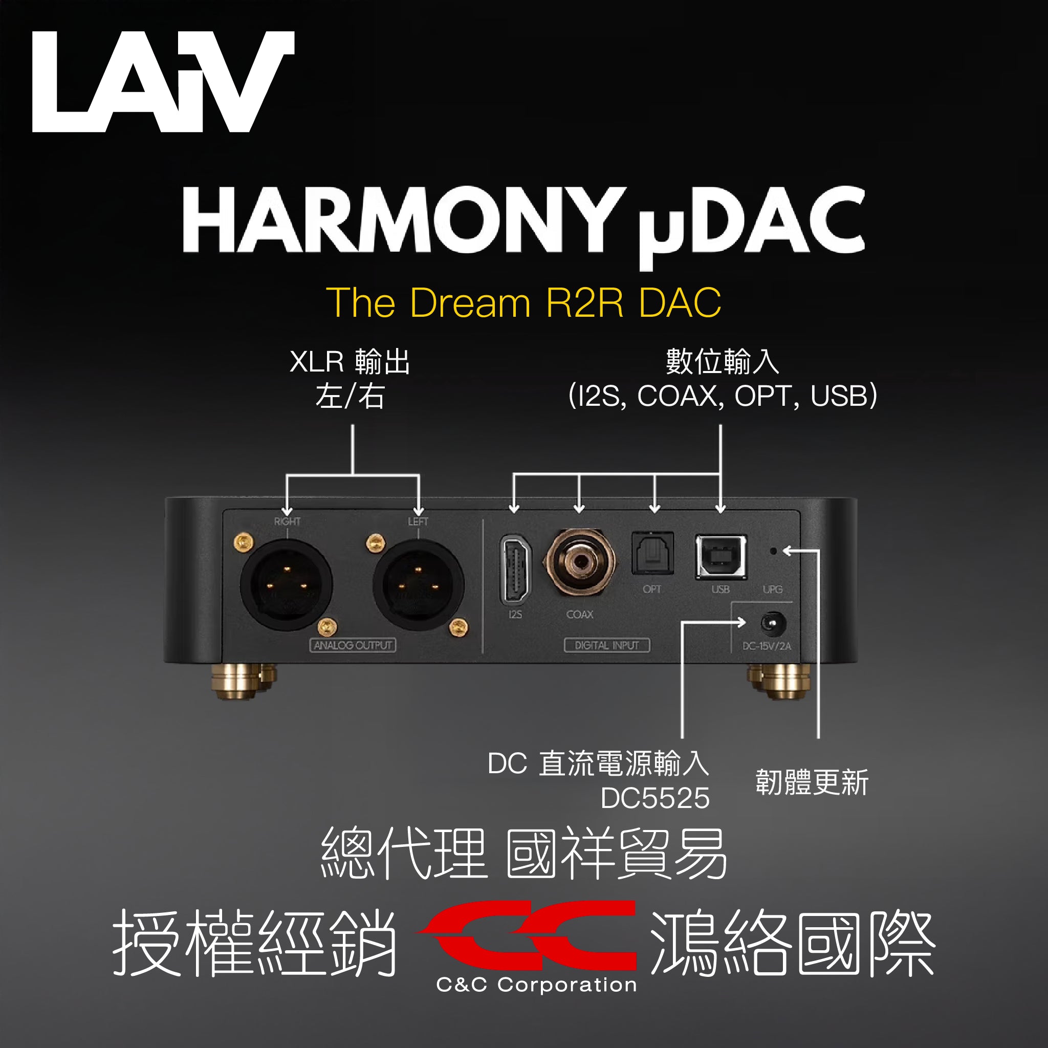 LAiV HARMONY µDAC
