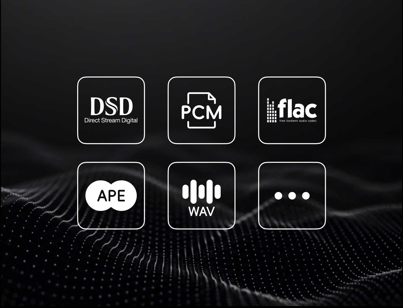DMP-A8 Gen 2 支援 DSD、PCM、FLAC、APE 與 WAV 等音樂格式