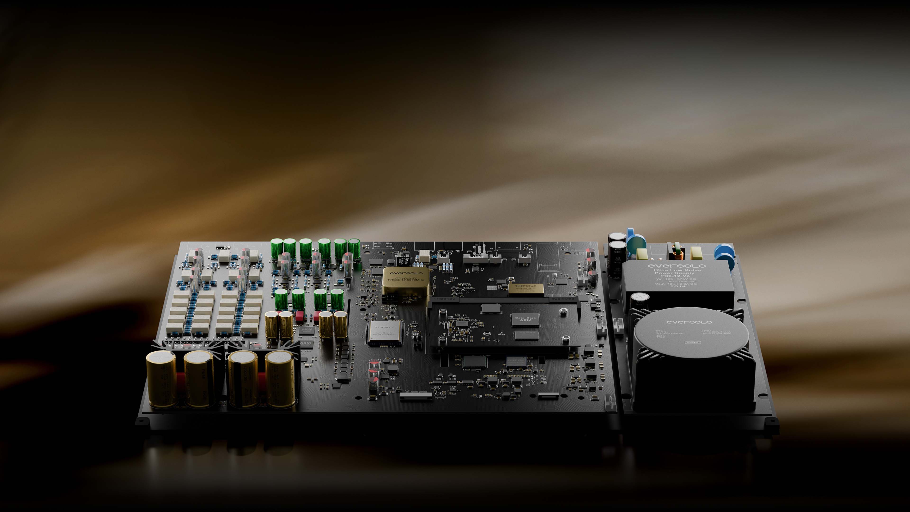 Eversolo DMP-A8 Master Gen 2 內部電路板與電源架構