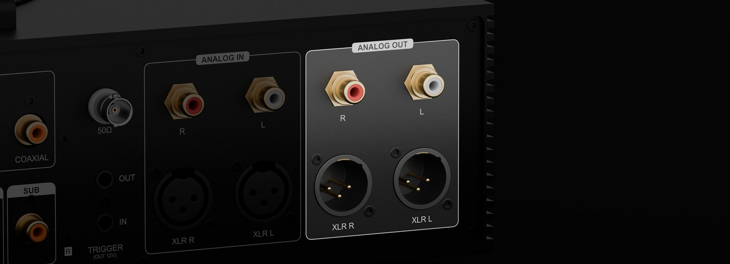 Eversolo DMP-A8 Master Gen 2 XLR／RCA 類比輸出